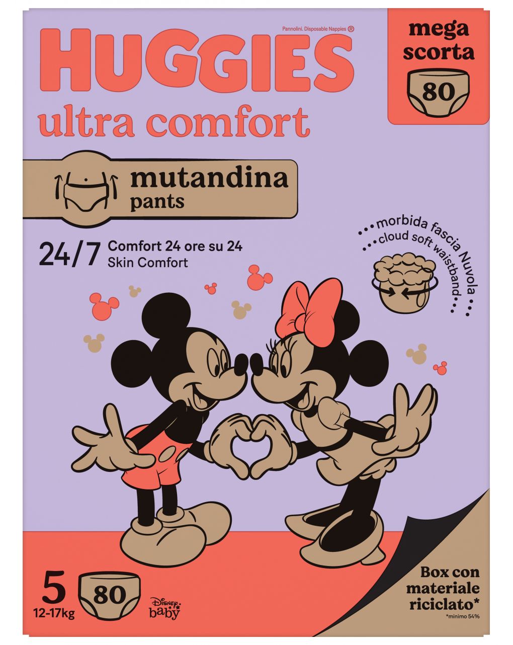 Pannolini little movers mutandina megapack tg.5 - 80 pezzi - huggies