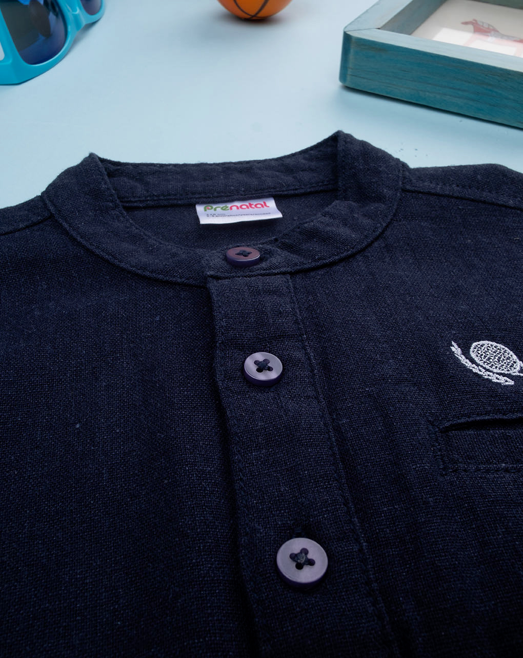Camicia bimbo blu
