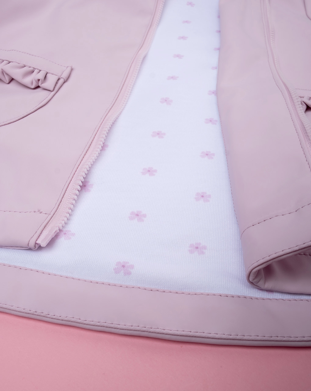 Giacca antivento bimba blu
