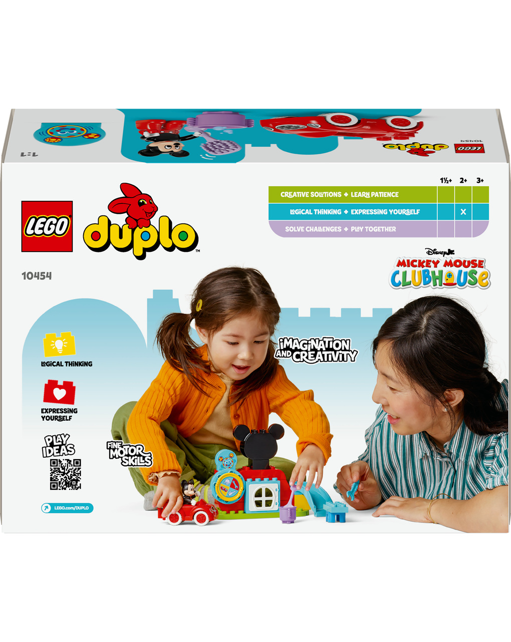 La casa e l’auto di topolino – 10454 – lego duplo - disney