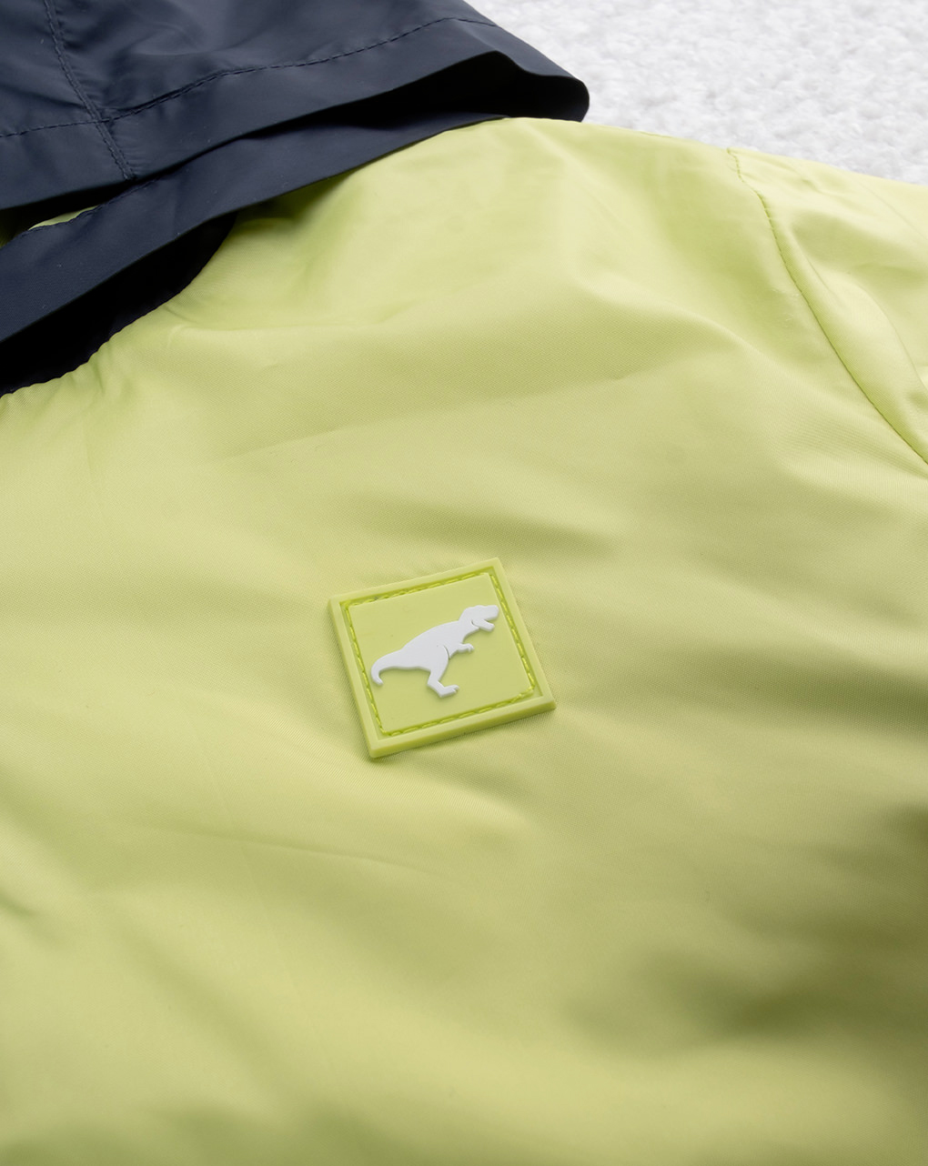 Giacca antivento bimbo blu/verde