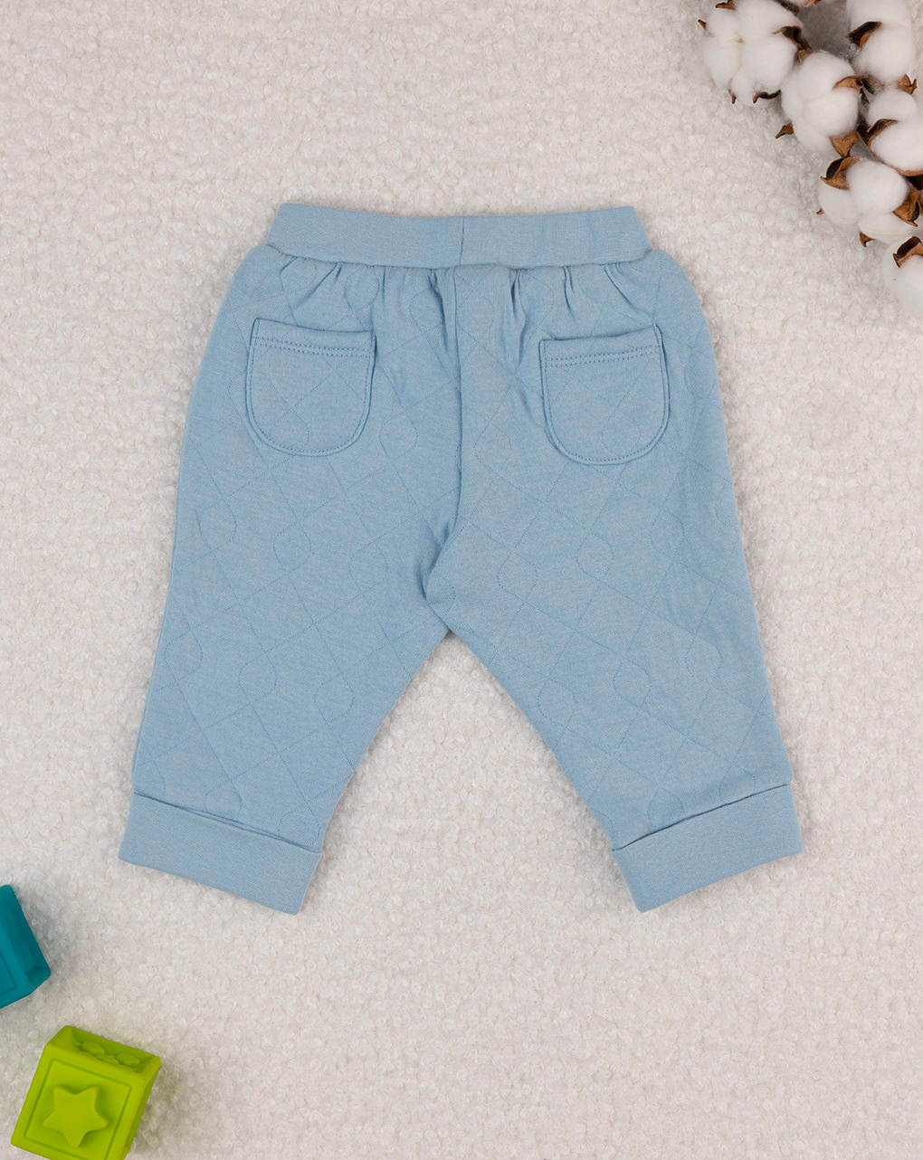 Pantalone bimbo azzurro