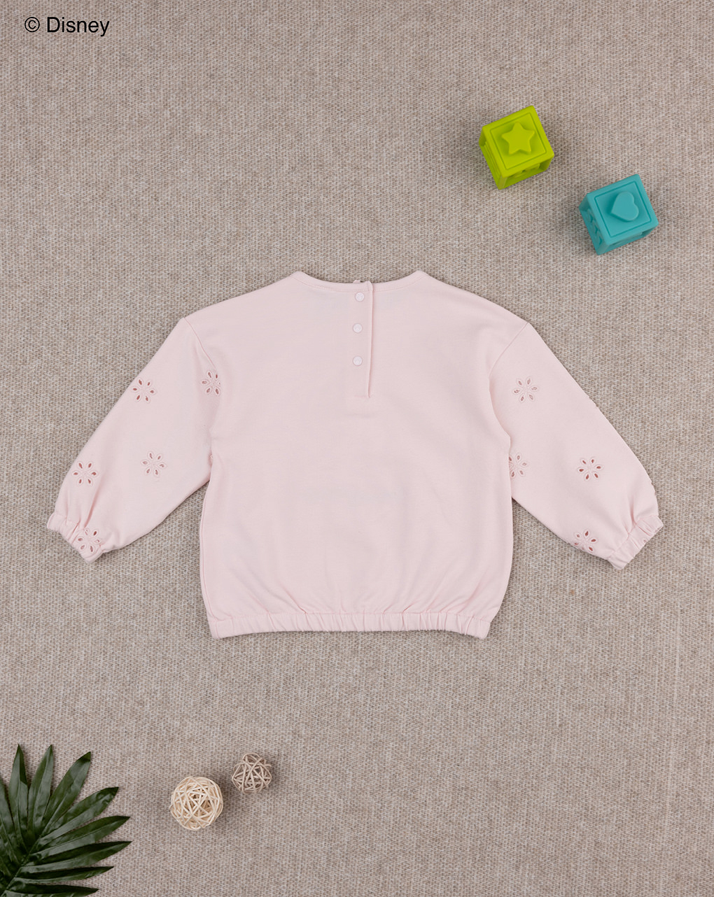 Felpa rosa bimba disney minnie