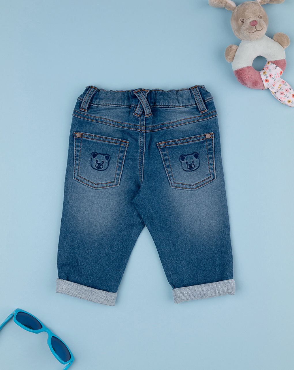 Pantalone denim bimbo "so cute"