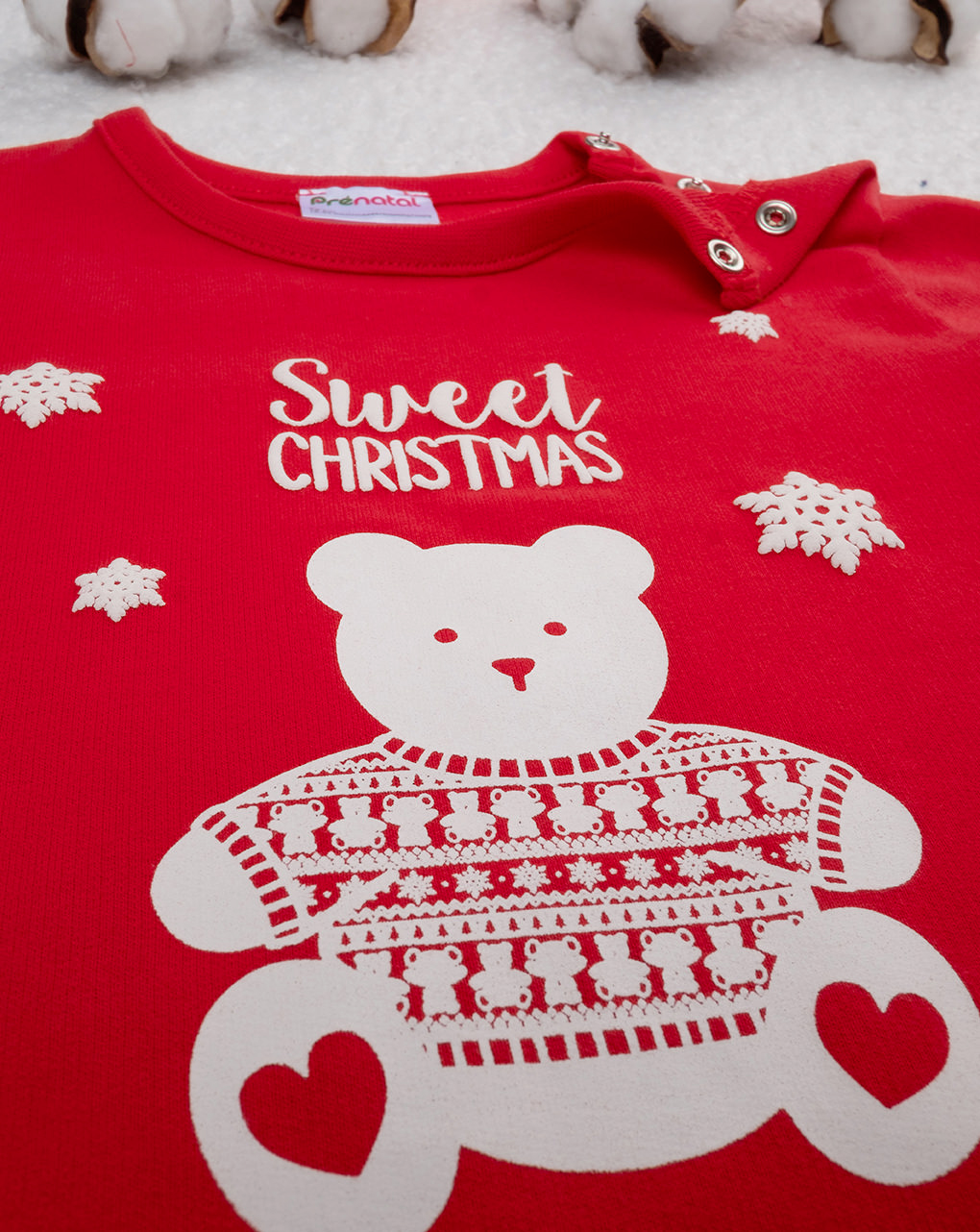 Pigiama natala bimbo baby organic cotton