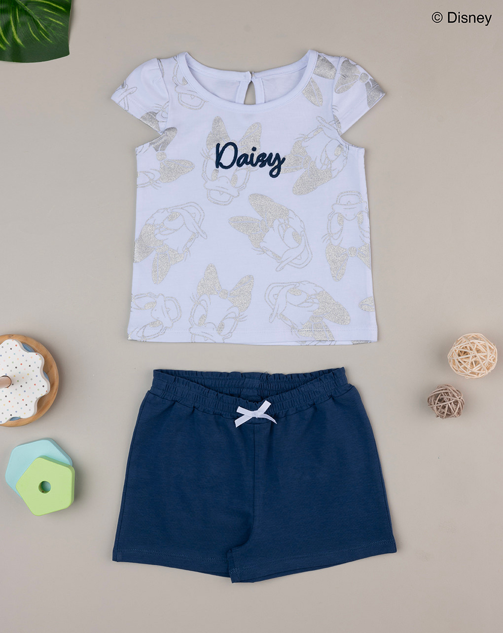 Completo bimba daisy blu