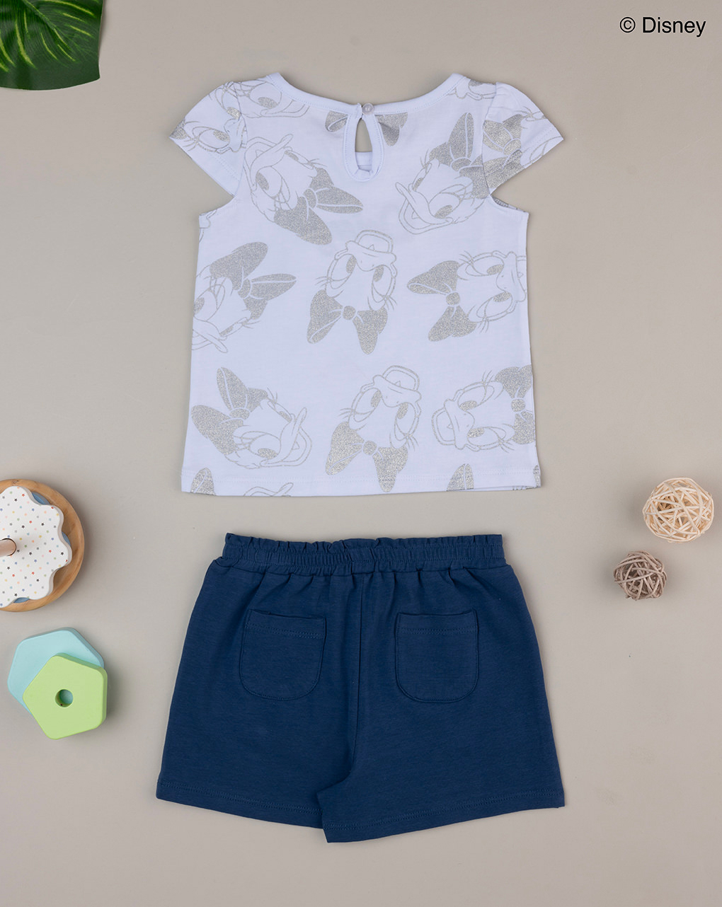 Completo bimba daisy blu