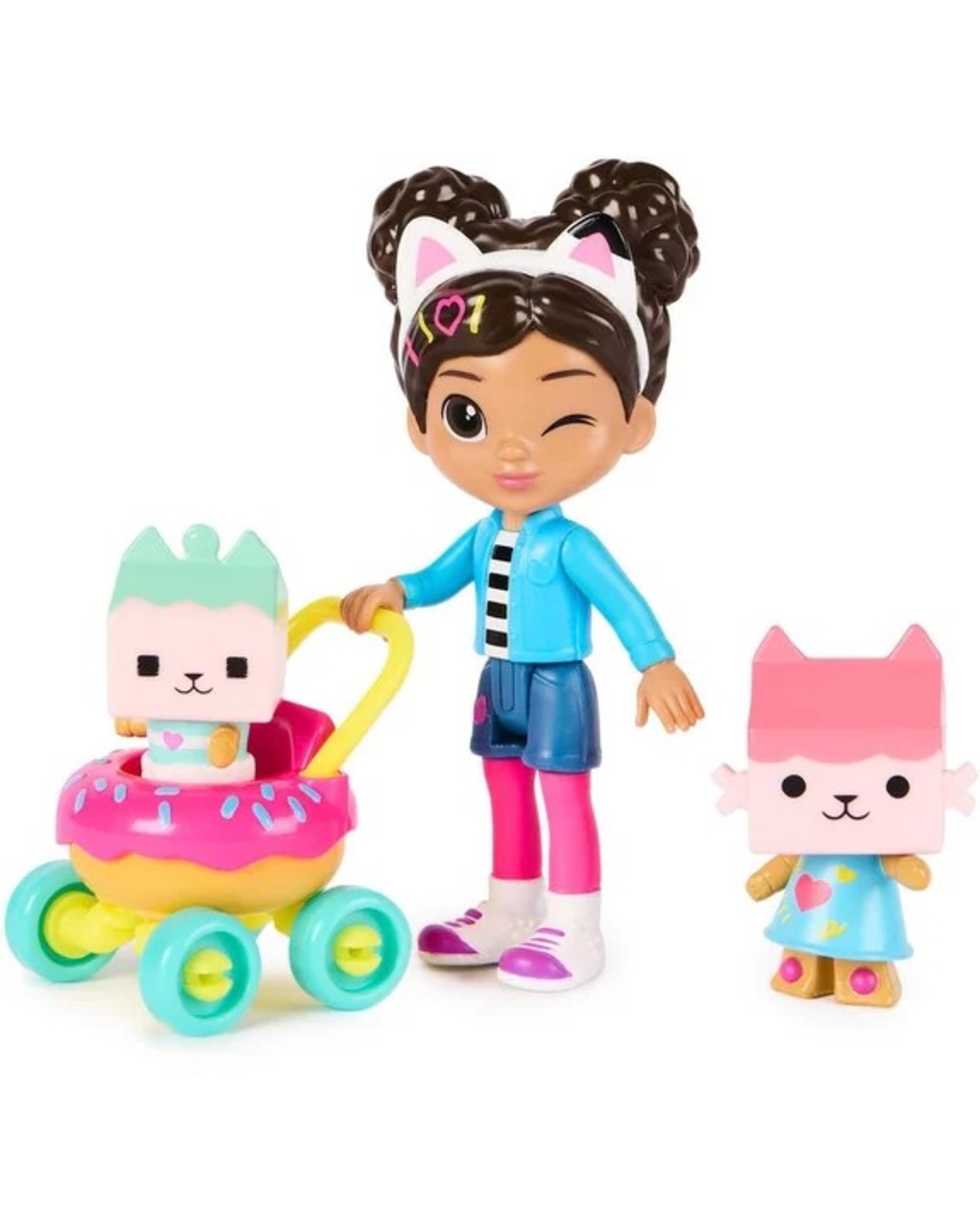 Pack da 4 personaggi "kitty care" -3+  - gabby's dollhouse