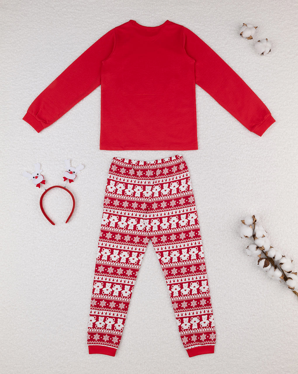 Pigiama natalizio bimba organic cotton