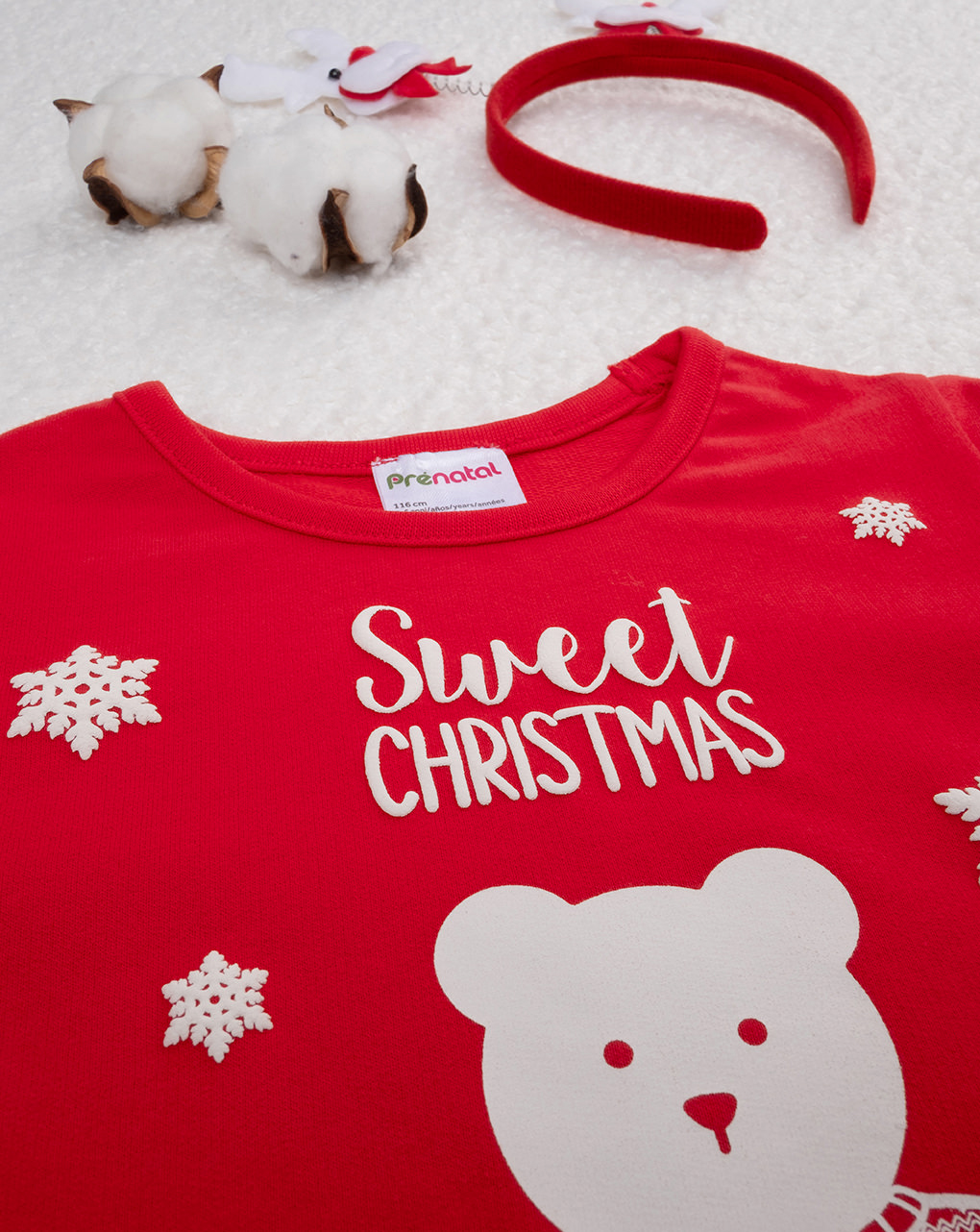 Pigiama natalizio bimba organic cotton