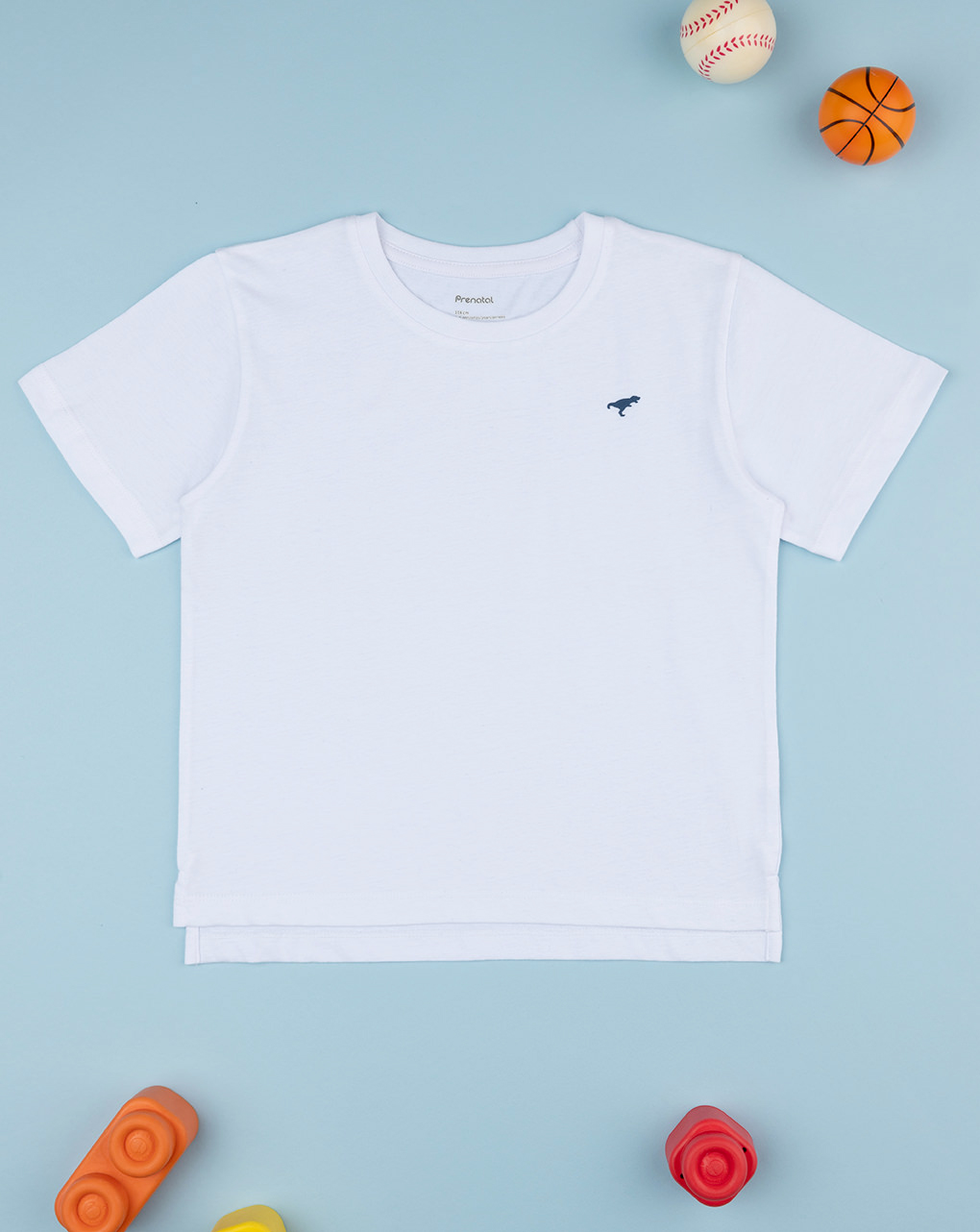 T-shirt bimbo bianca