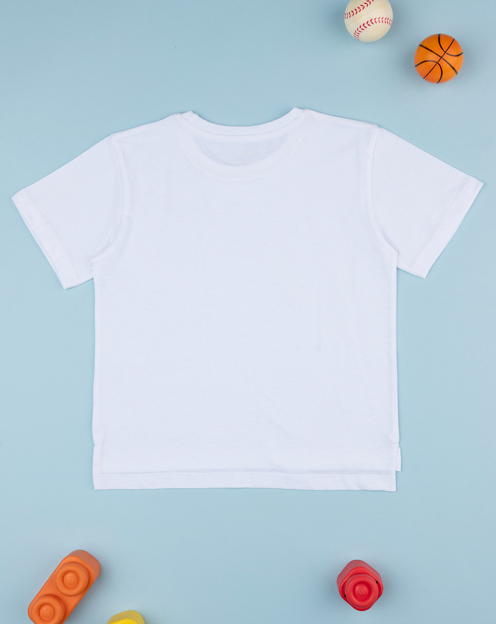 T-shirt bimbo bianca
