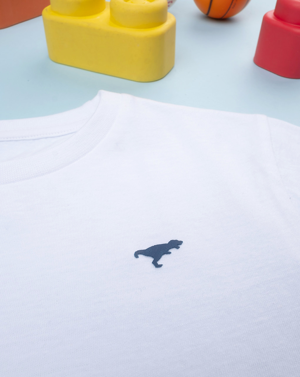T-shirt bimbo bianca