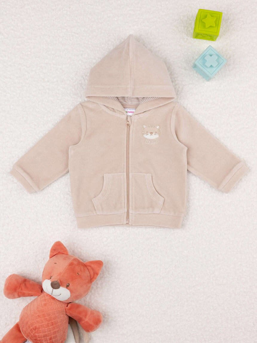 Felpa bimbo beige