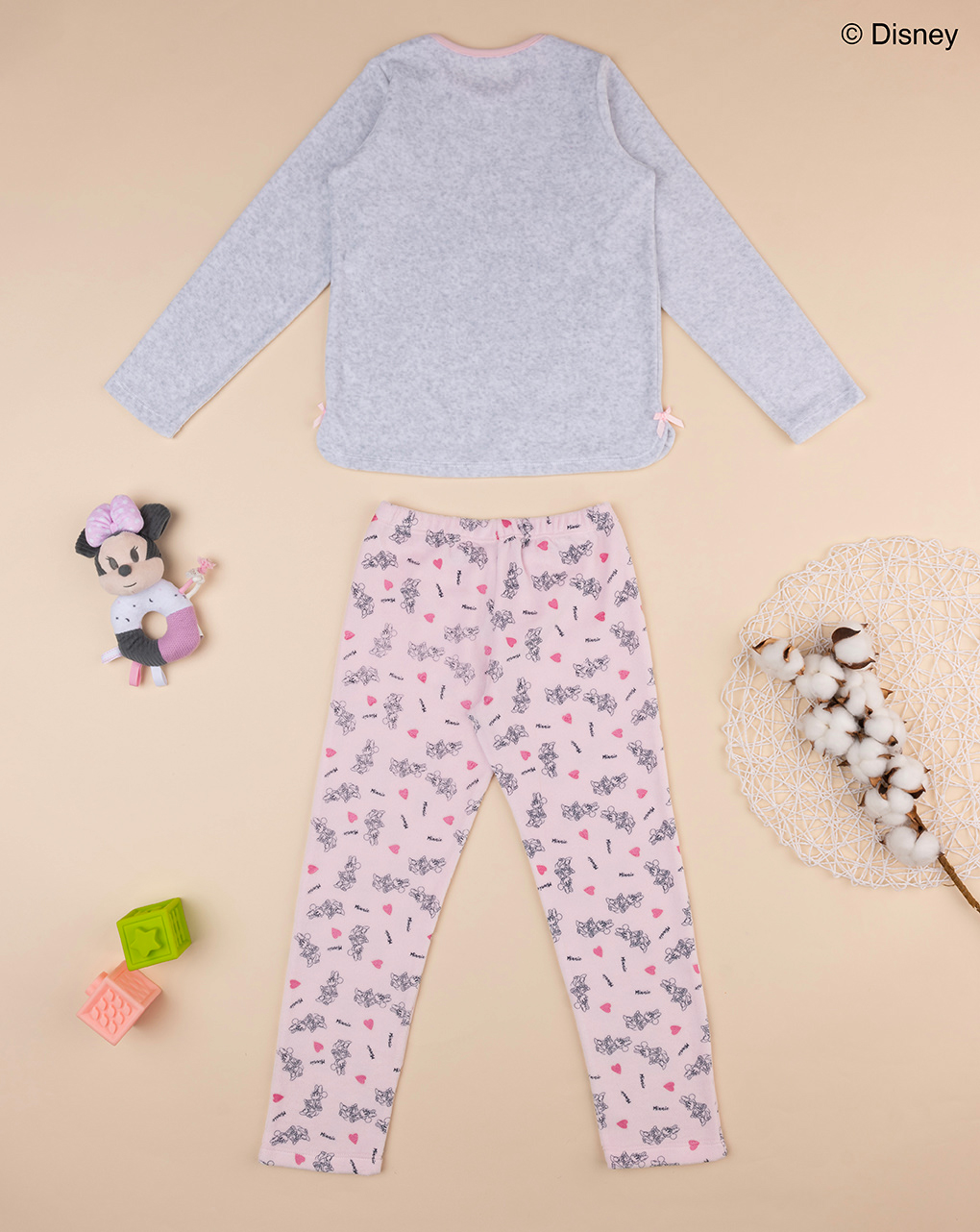 Sanetta 245721 Set Pigiama Bambina – Rosa, In 100% Cotone, Manica Corta, Moderno, Lavabile In Lavatrice