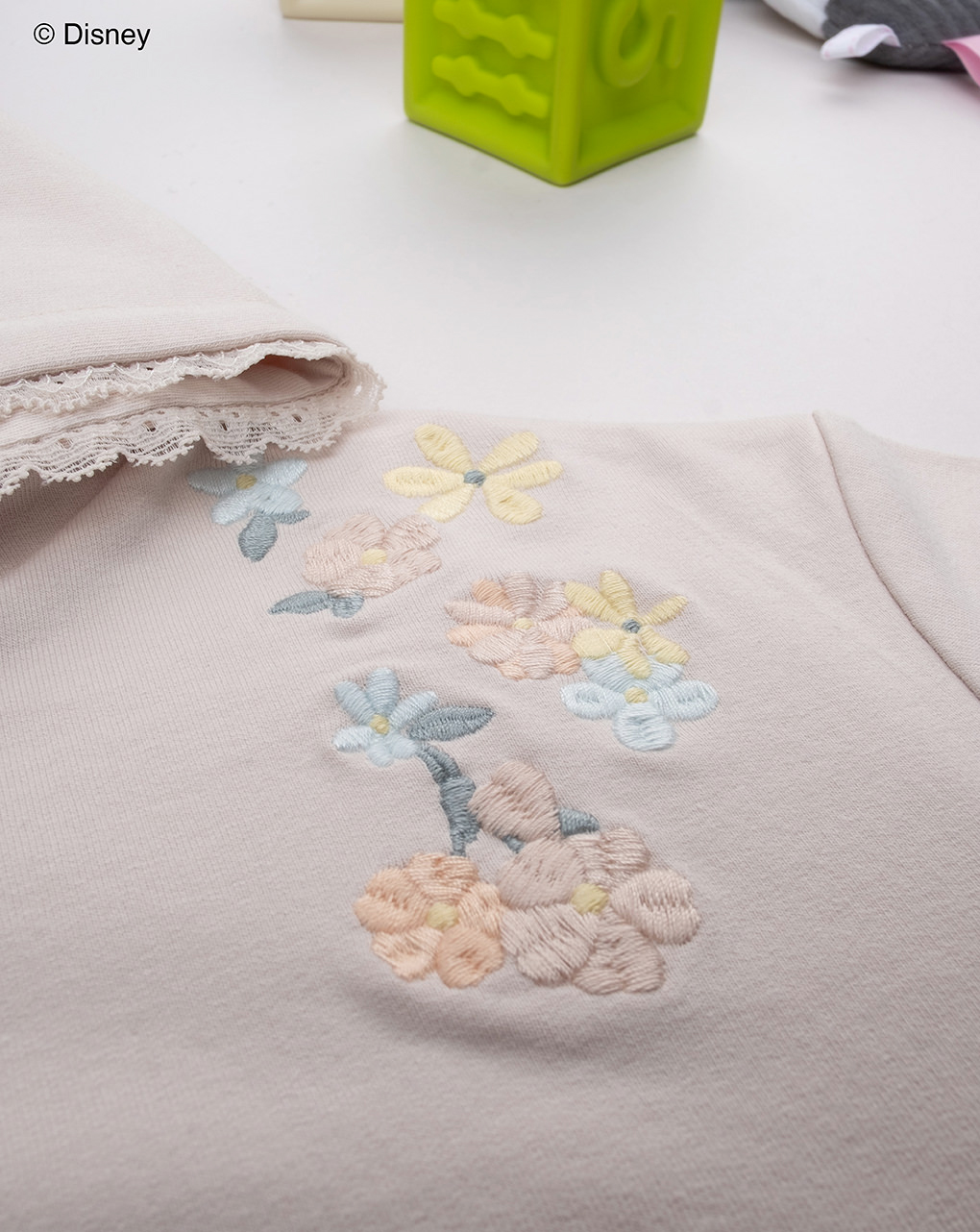 Jogger bimba beige disney minnie