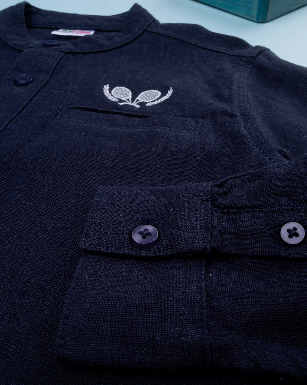 Camicia bimbo blu