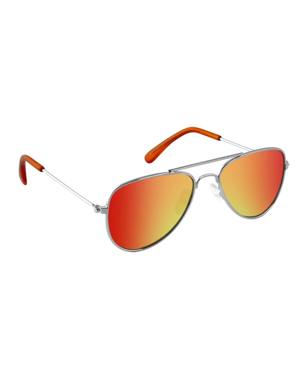 Occhiale da sole aviator bambino colore argento/arancione - taglia 0-3 anni - monkey monkey