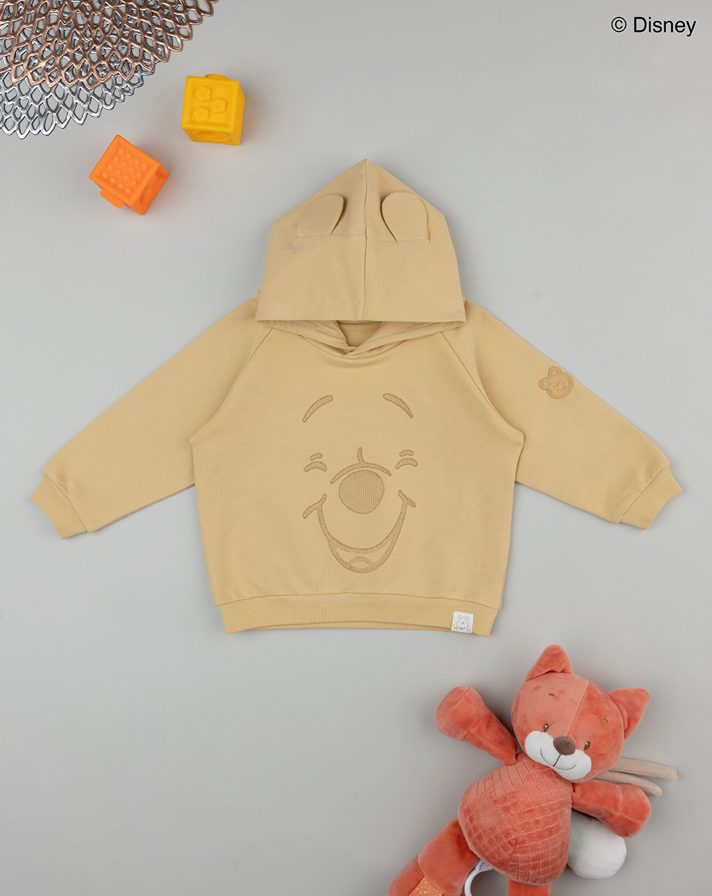 Felpa con cappuccio winnie the pooh