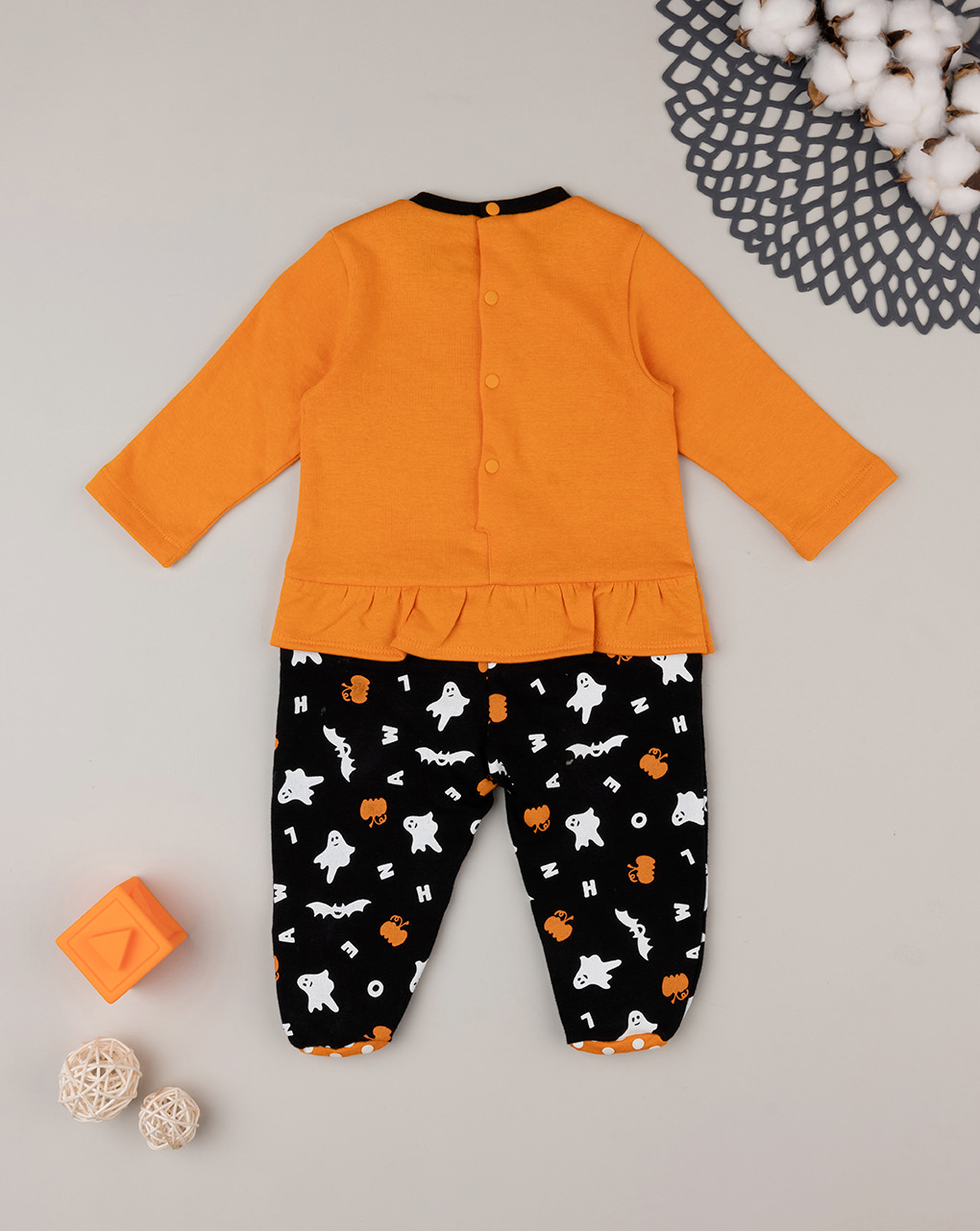 Pigiama intero neonata halloween