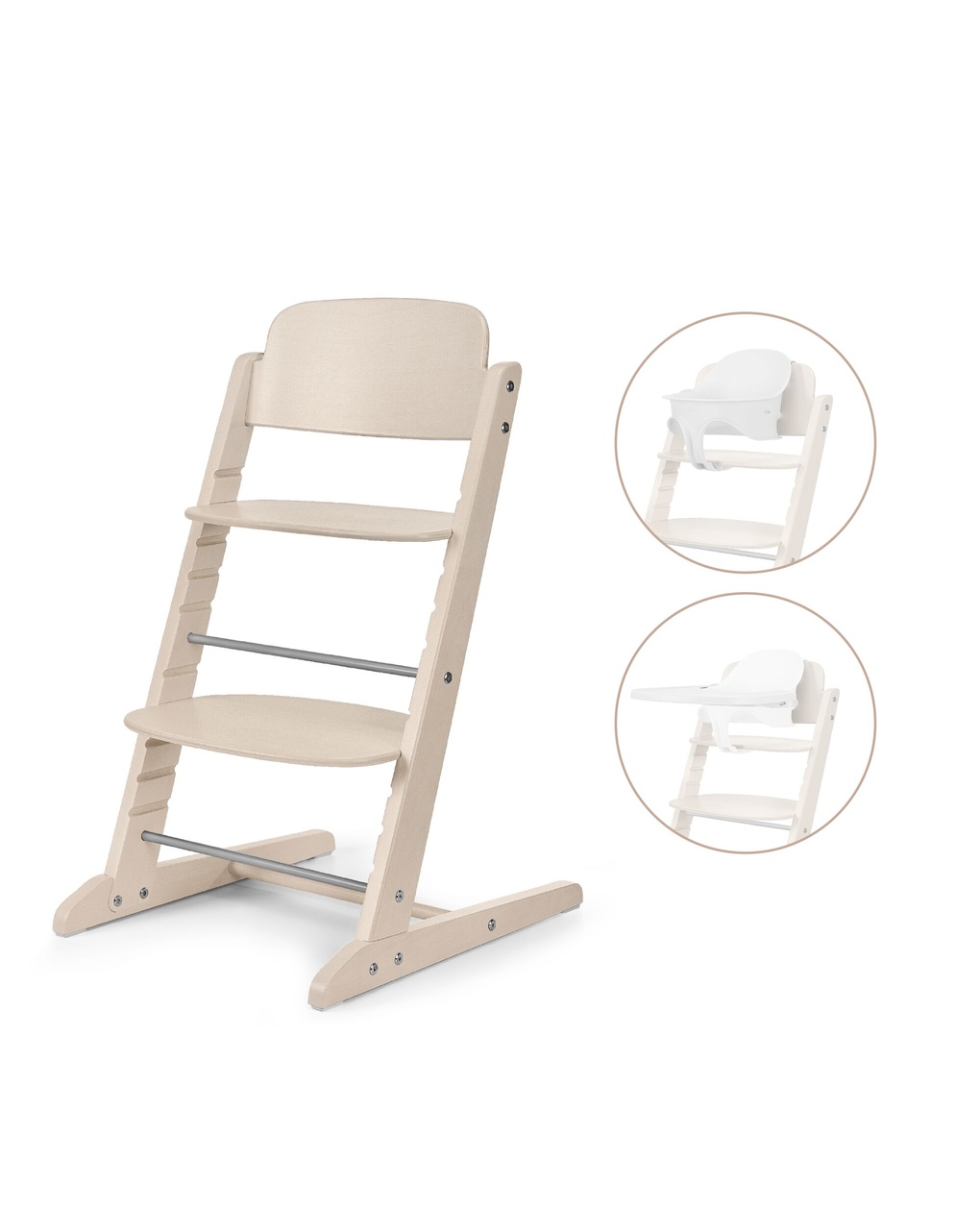 Seggiolone iris 3in1 set all natural light natural - cybex