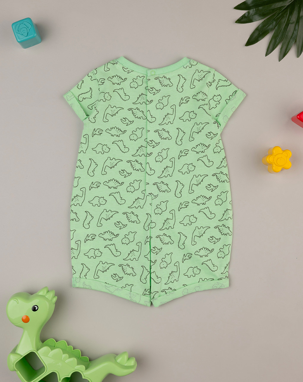 Tutina bimbo happy dino verde