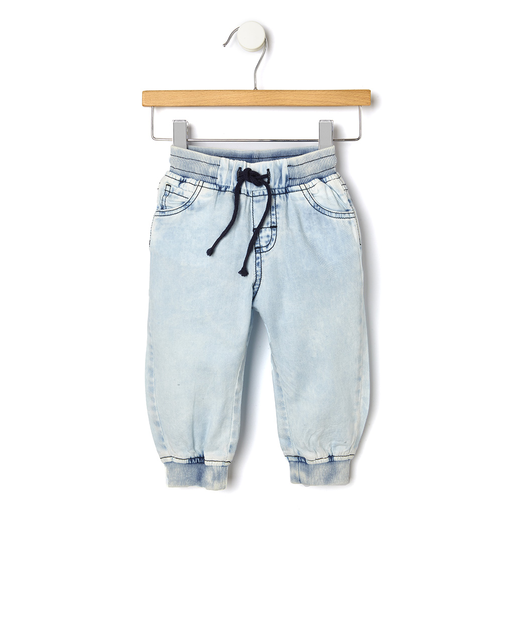 Pantaloni in denim chiaro