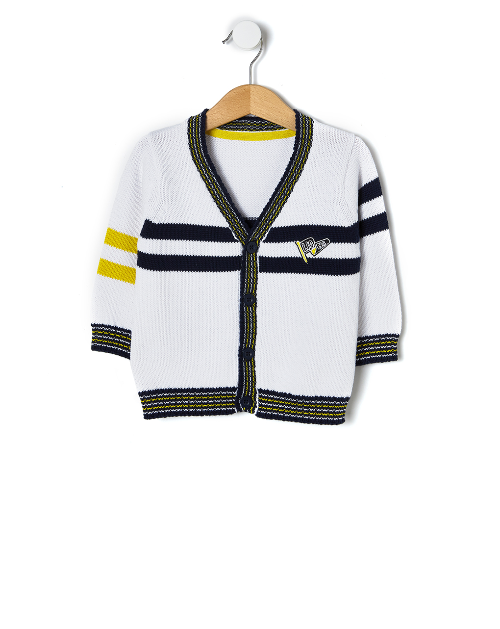 Cardigan tricot rugby club