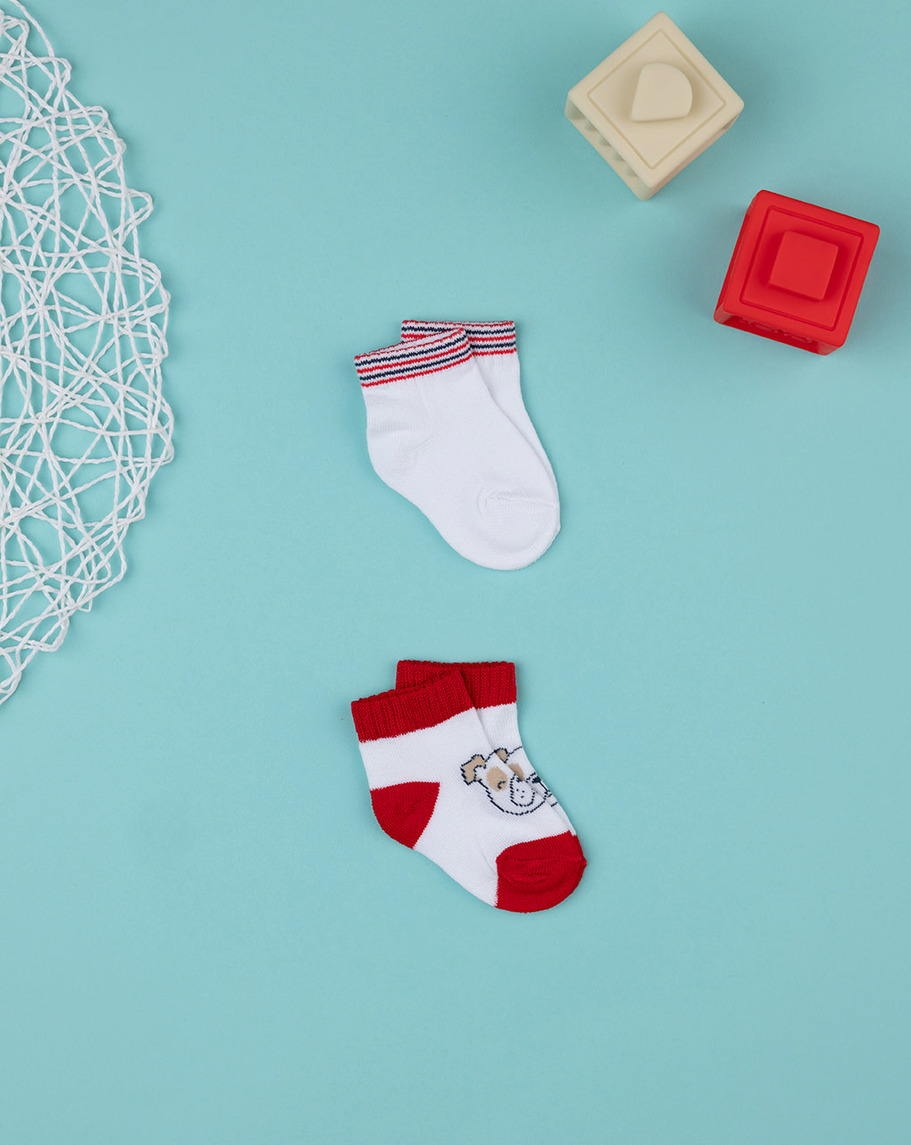 Pack 2 calze bimbo organic cotton