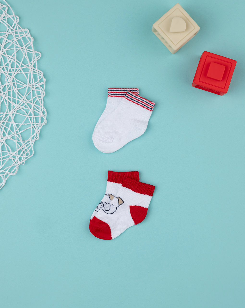 Pack 2 calze bimbo organic cotton