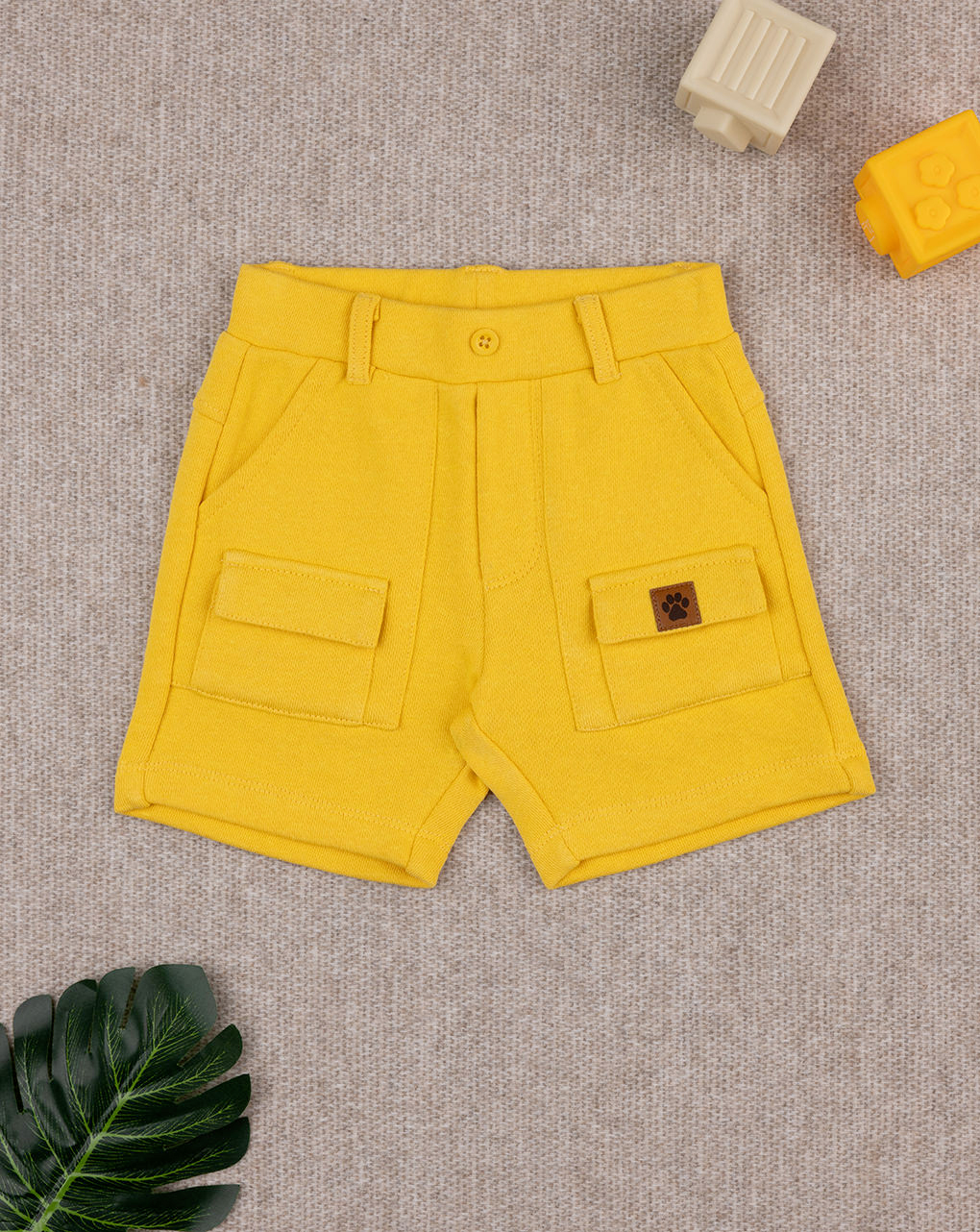 Pantalone bimbo giallo