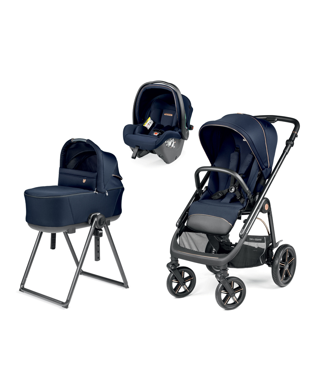 Trio veloce tc flex slk - blue shine - peg perego