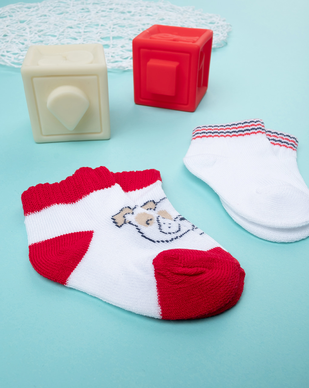 Pack 2 calze bimbo organic cotton