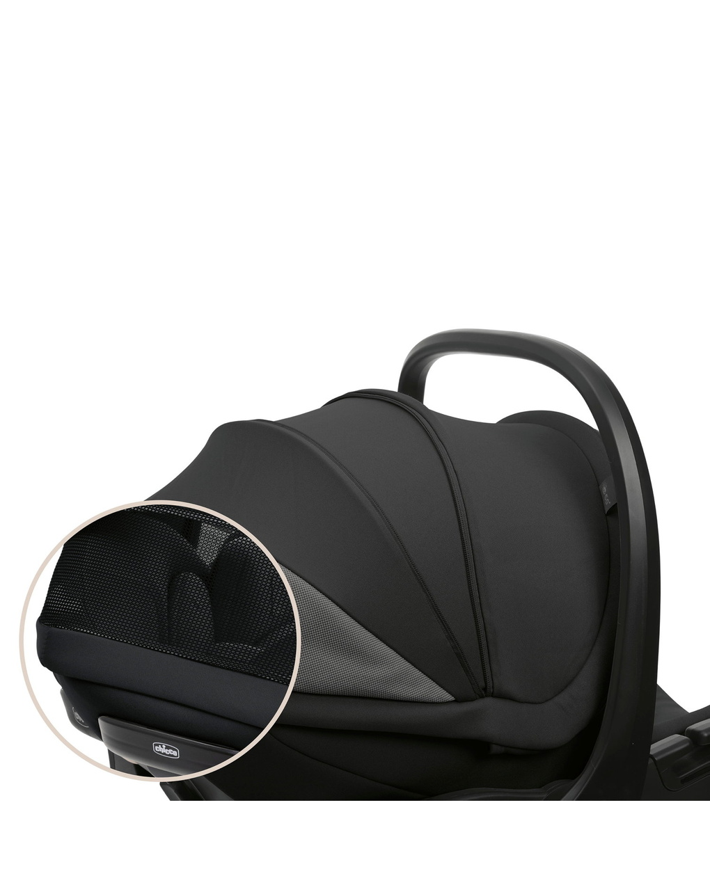 Seggiolino auto first seat recline black satin 40-87cm - chicco