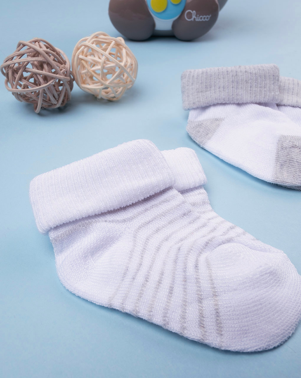Primi Giorni Calzini Nascita Chicco CHICCO Confezione Regalo Set2