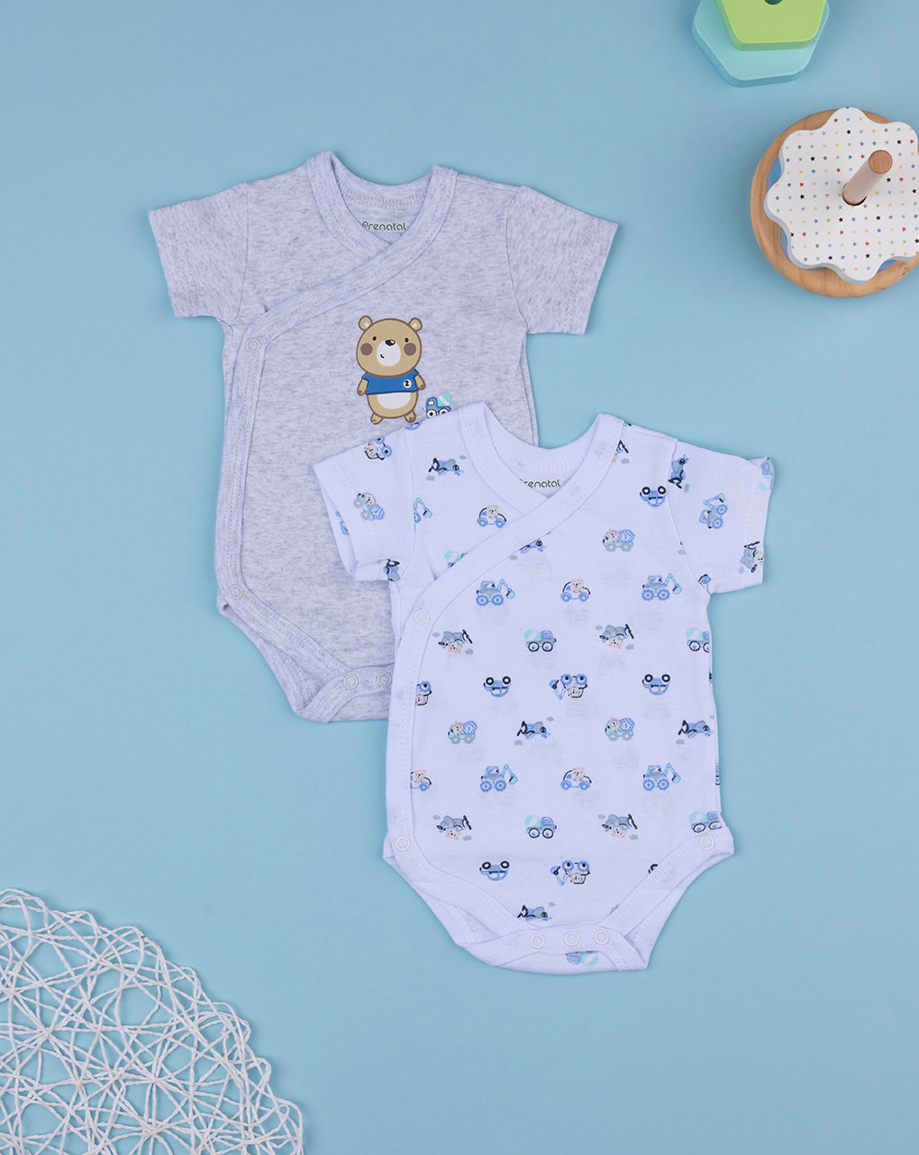 Pack 2 body con stampa