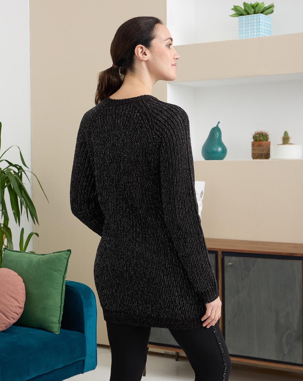 Maglione premaman lungo