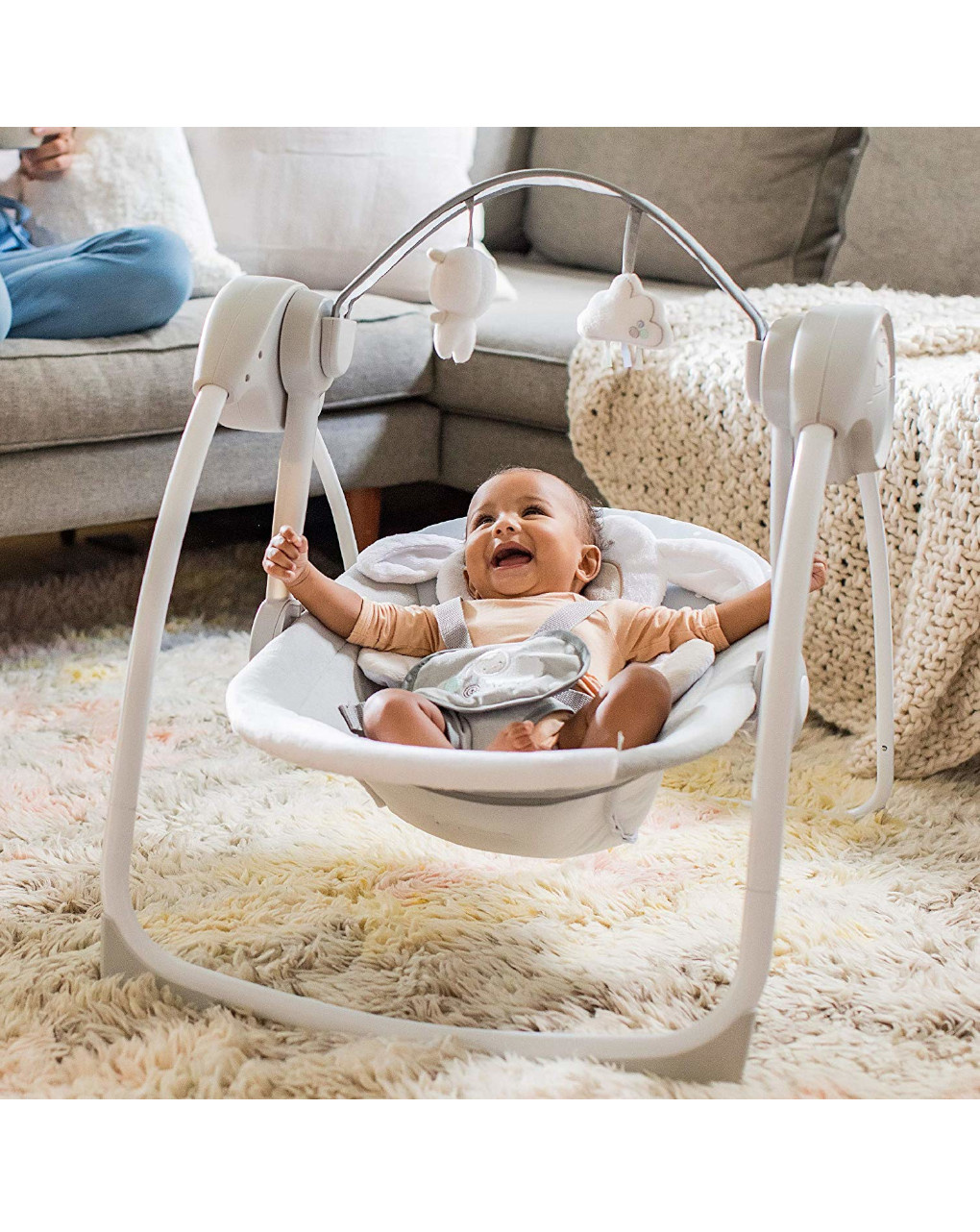 Sedia Dondolo Altalena Dondolo Neonato Elettrica Altalena Sedia A