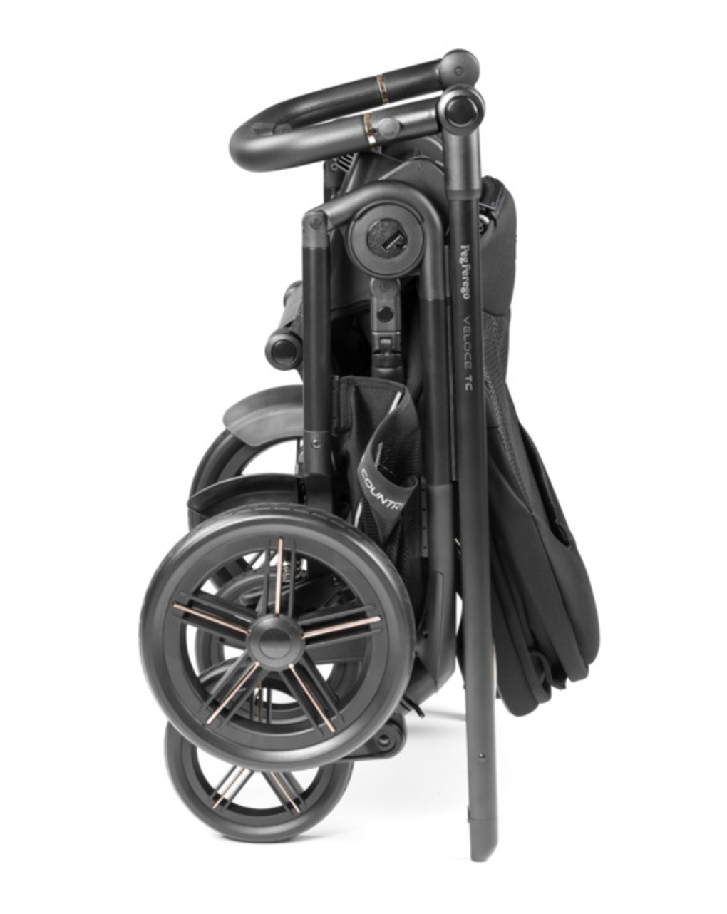 Trio veloce tc belvedere lounge - true black - peg perego