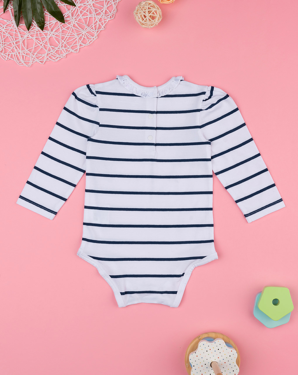 Body bimba rigato blu