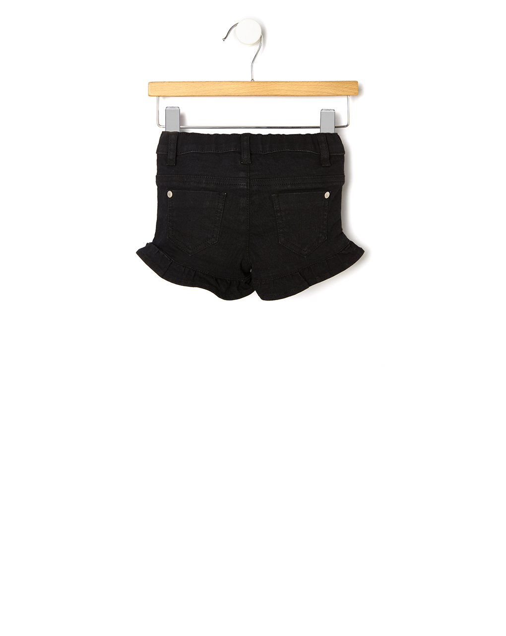 Pantaloncini neri con paillettes