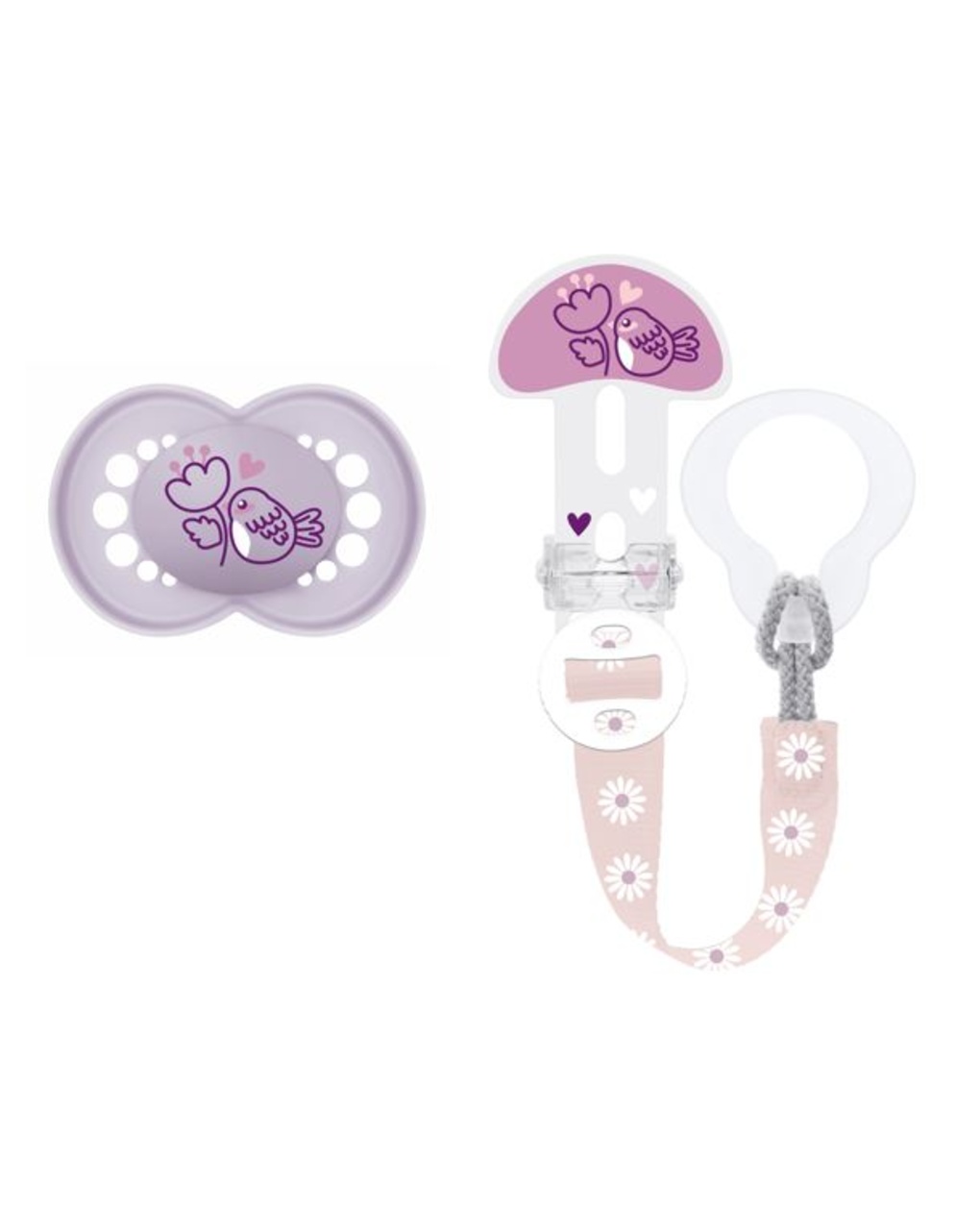 Combi pack succhietto original 16+ mesi + clip it! colori assortiti - mam
