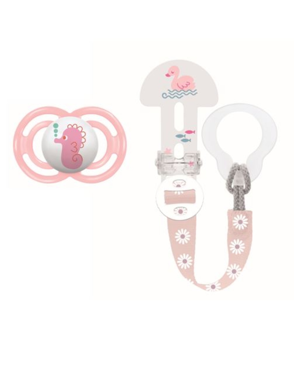 Combi pack succhietto perfect 6+ mesi + clip it! colori assortiti - mam