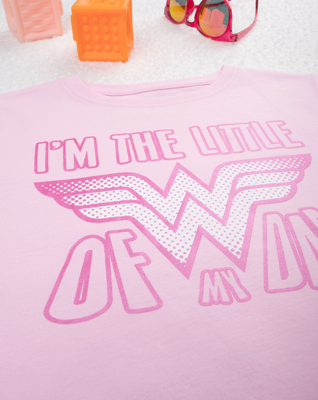 T-shirt bambina wonder woman festa del papà