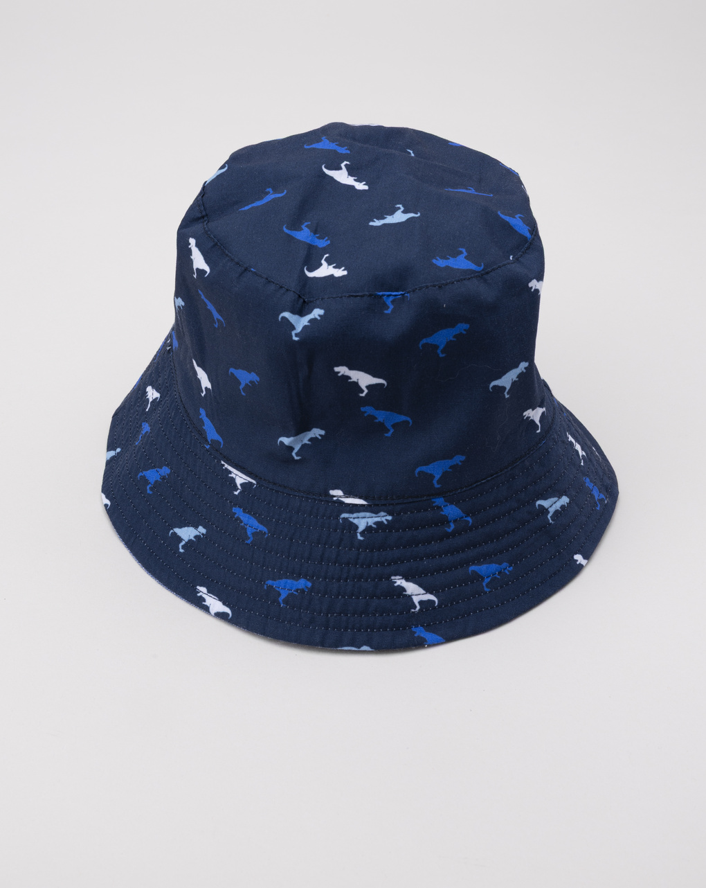 Cappello pescatore bambino reversibile dinosauri