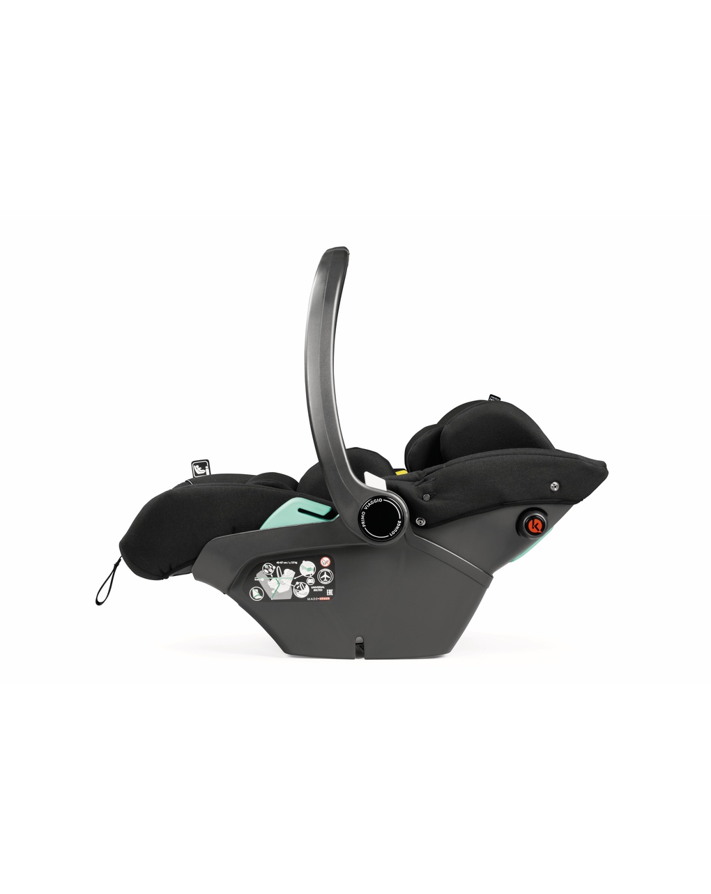 Seggiolino auto i-size primo viaggio lounge - true black - peg perego