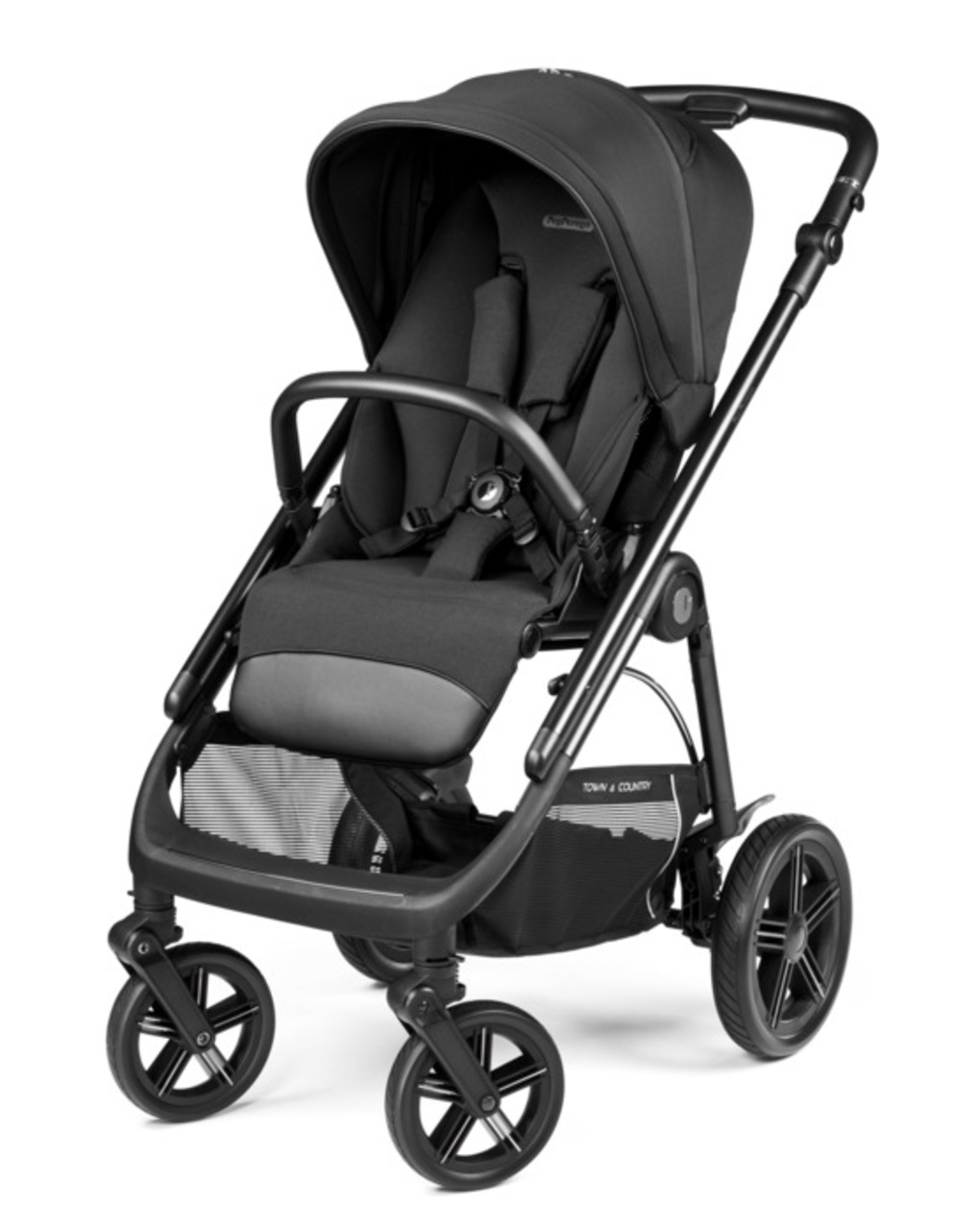Trio veloce tc belvedere lounge - true black - peg perego