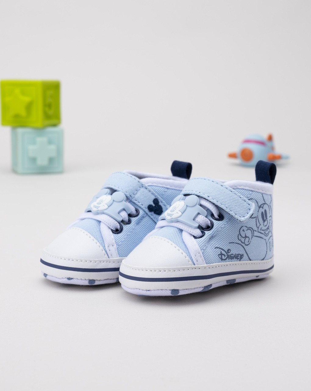Scarpa neonato azzurra disney topolino