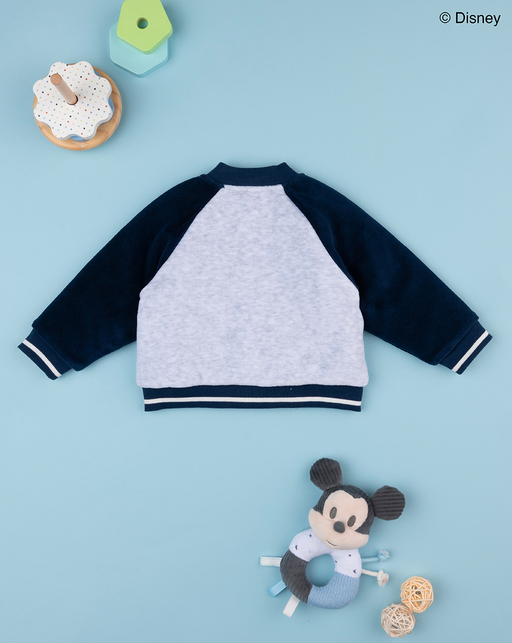 Giubbino reversibile bimbo "mickey mouse"