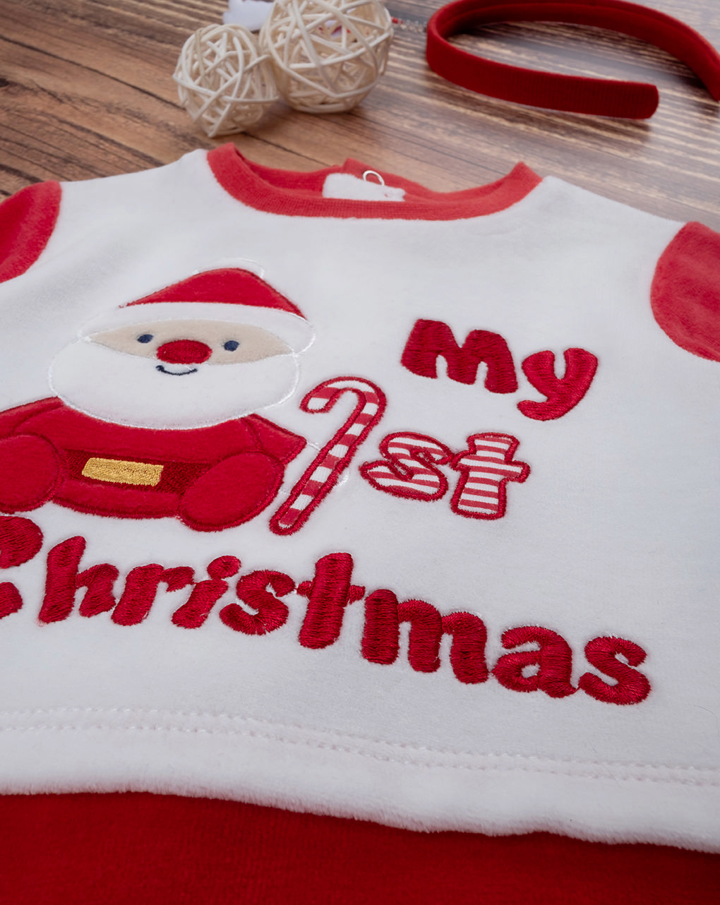 Tutina ciniglia bimbo "christmas"